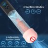 Male Enlargement & Sensitivity Trainer – Vacuum Suction Stroker with LED Display MR01