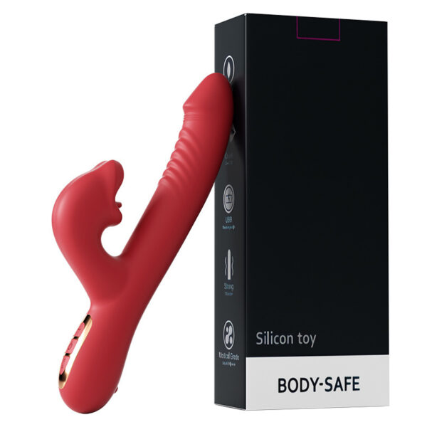 Lips of Pleasure – Automatic Thrusting & Vibrating Wand W08