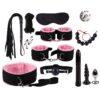 13-Piece Bondage Strap Set — Adjustable Restraints for Couples Play CB01