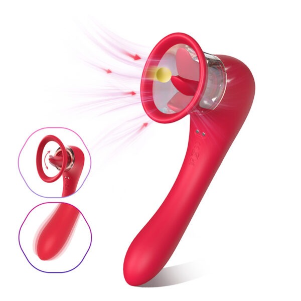 2 Sucking & Licking Vibrator for Women W09