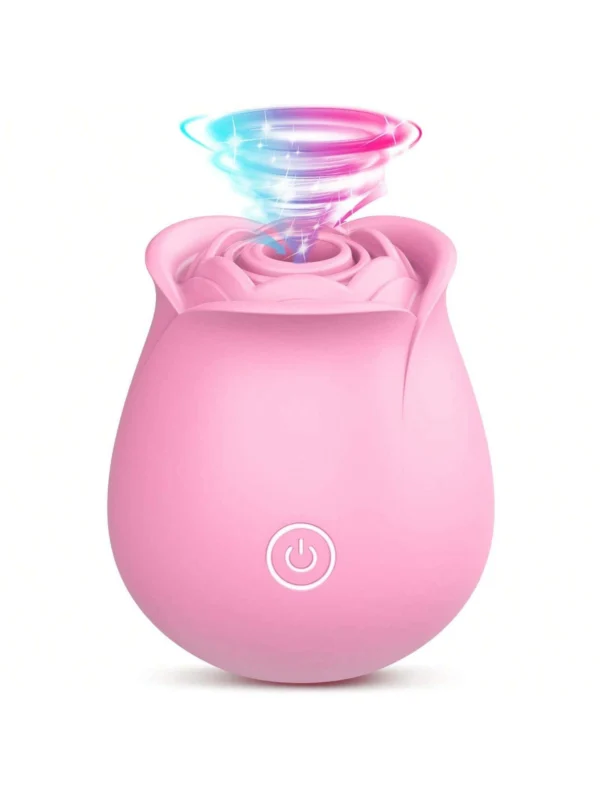 Rose Blossom Vibrator – Suction & Vibration Clitoral Massager WB02