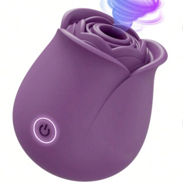 Rose Blossom Vibrator – Suction & Vibration Clitoral Massager WB02