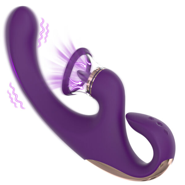 3 Sucking & Licking Vibrator for Women W09