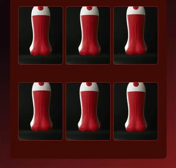 Big Mouth Male Masturbator – Telescopic Training & Oral Simulation Stroker MV02