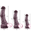 Huge Horse Dildo Realistic Animal Cock with Strong Suction Cup – Extra Large Anal Plug for Intense Masturbation & Deep Pleasure WD03