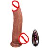 Automatic Telescopic Silicone Dildo – Heated & Vibrating WD09