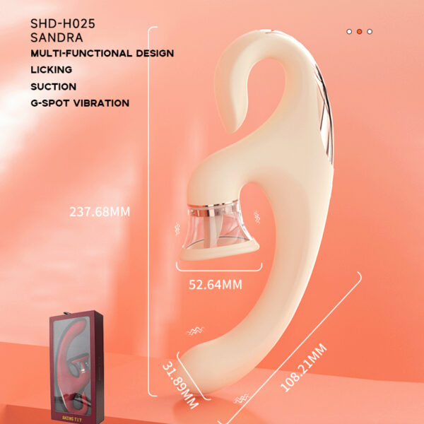7 Sucking & Licking Vibrator for Women W09