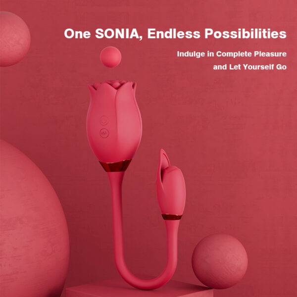 Ultimate Sucking Vibrator – Dual Action Clit & G-Spot Pleasure Wand for Fast, Intense Climaxes W06