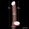 Thick & Long Realistic Dildo – Dual-Use Pleasure Toy for Deep Anal and Vaginal Fun WD04