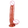 Extra-Large Realistic Dildo for Women, Soft PVC Material, 30cm, Multiple Colors, Adult Pleasure Toy WD02