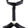 Nylon Arm-Binder & Gag Bondage Set — Adjustable BDSM Restraints CB04