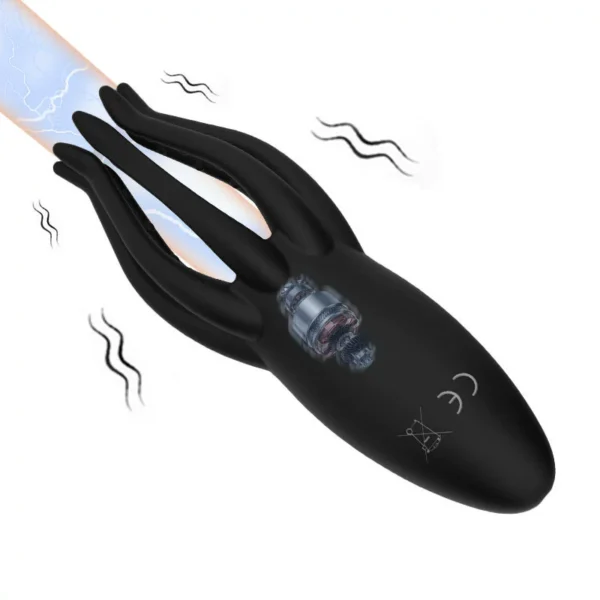 Automatic Male Masturbator – Tongue Licking, Vibration & Electric Stimulation Trainer MV01