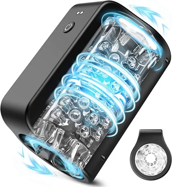 Dual-Chamber Auto Thrust & Rotate Stroker MM09