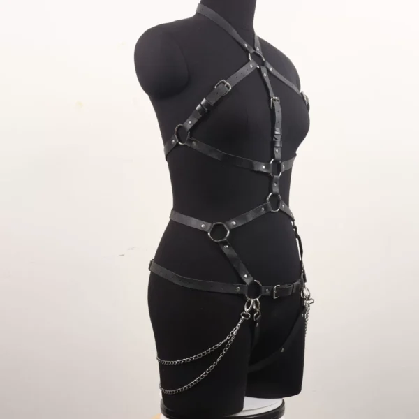 Leather Restraint Wear Set for Couples CB05