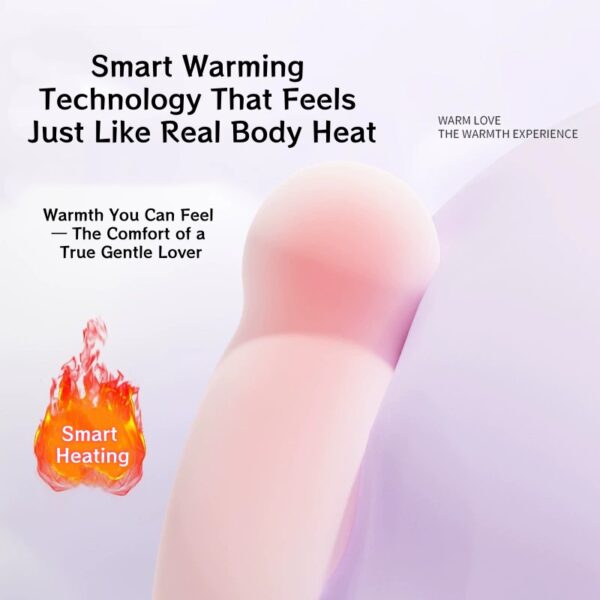 Smart Heated Vibrating Toy — Dual-Mode, Multi-Speed Pleasure WB06