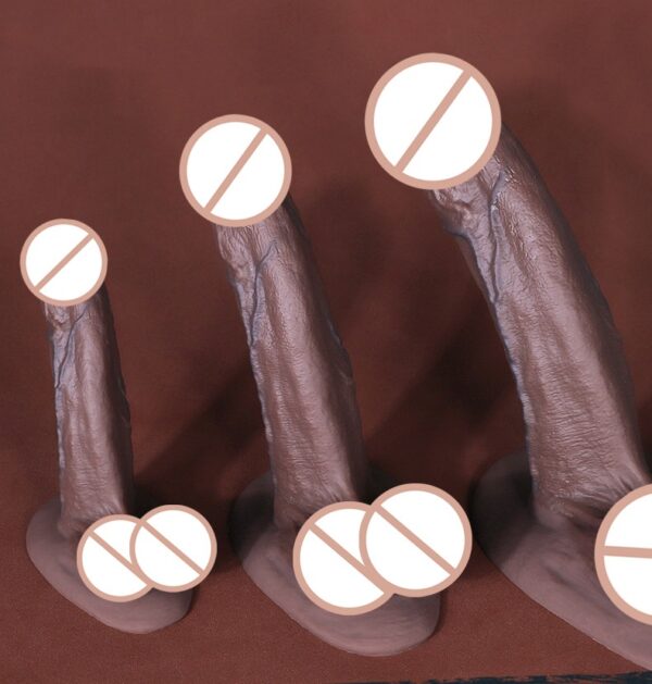 Real Skin Dildo with Strong Suction WD07