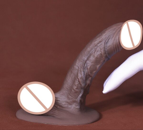 Real Skin Dildo with Strong Suction WD07