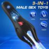 Automatic Male Masturbator – Tongue Licking, Vibration & Electric Stimulation Trainer MV01
