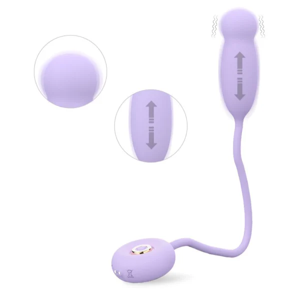Smart Heated Vibrating Toy — Dual-Mode, Multi-Speed Pleasure WB06