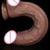 Thick & Long Realistic Dildo – Dual-Use Pleasure Toy for Deep Anal and Vaginal Fun WD04