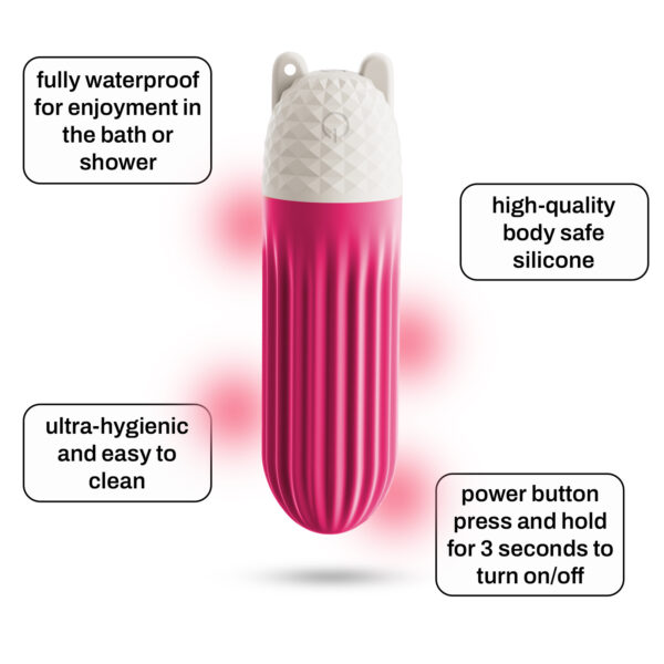 All-Silicone Rechargeable Multi-Mode Vibrating Egg WB01