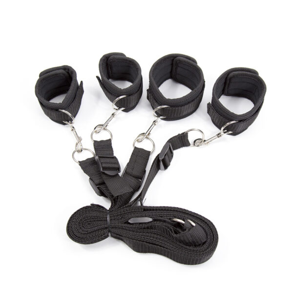 Durable Wrist Restraints — Adjustable Bondage Straps for Couples CB06