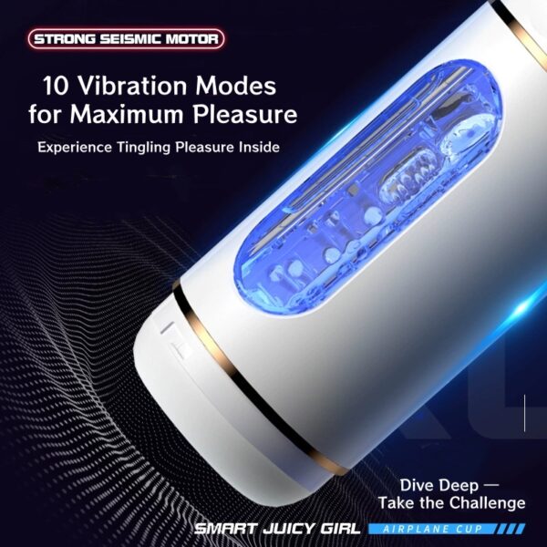 Automatic Thrusting Male Masturbation Cup — Deep Grip & Powerful Suction MM01
