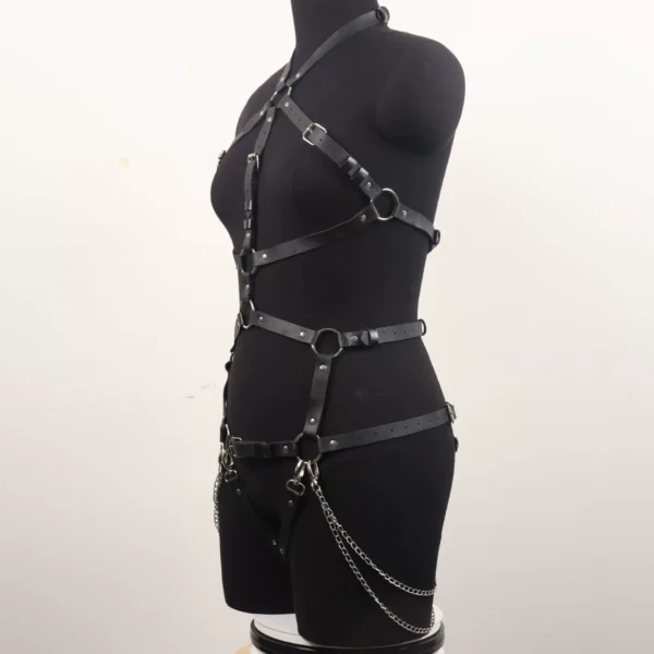 Leather Restraint Wear Set for Couples CB05