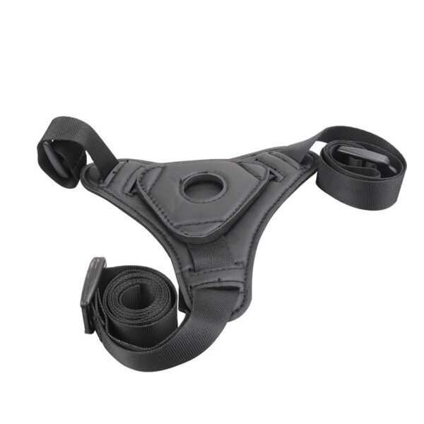 Adjustable Strap-On Harness with Realistic Dildo – For Women, Les Couples & Gay Play CS01