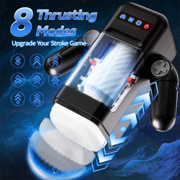 O1CN01nfT41A1M5Sr8Ihmb0_!!2214193061383-0-cib Automatic Thrusting & Warming Male Stroker – Powerful Vibrating Penis Masturbator MM03