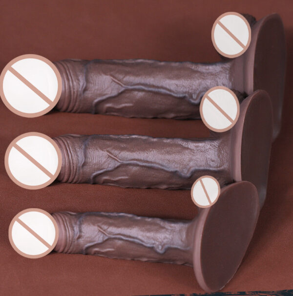 Real Skin Dildo with Strong Suction WD07