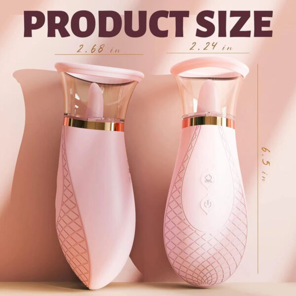 Multi-Mode Vibrator & Suction Toy — Intense Pleasure WB08