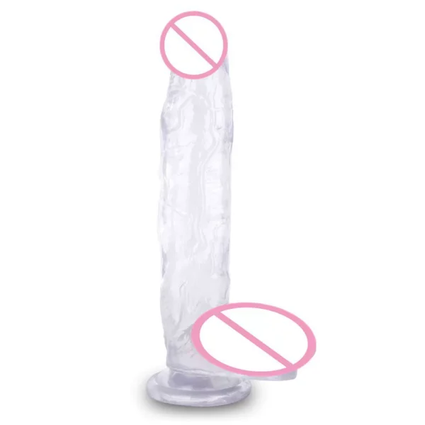 Extra-Large Realistic Dildo for Women, Soft PVC Material, 30cm, Multiple Colors, Adult Pleasure Toy WD02