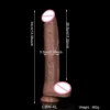 Thick & Long Realistic Dildo – Dual-Use Pleasure Toy for Deep Anal and Vaginal Fun WD04