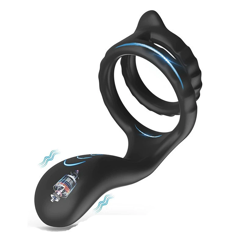 Vibrating Penis Ring & Prostate Massager for Men CR10