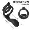 Vibrating Penis Ring & Prostate Massager for Men CR10
