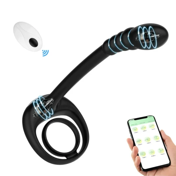 Vibrating Delay Ring for Men – Shared Pleasure CR14